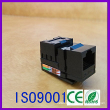 UTP RJ45 CAT6 90 graus keystone jack com melhor preço